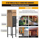  4pcs Concrete Post  4x4 6x6in Post Base Spike Fence Pergola Deck Bracket 