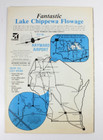 Vintage 1986 87 Resort Guide And Map  Chippewa Flowage Area In Wisconsin