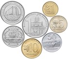 Paraguay  Coins Set  1  7 Coins  Aunc-unc  1992-2008