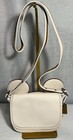 Nwt Disney X Coach F59369 Patricia Saddle Leather Mickey Ears Bag Purse Cream
