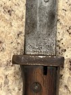 German Gottlieb Hammesfahr Mauser 84 98 Bayonet With Marked Scabbard And Frog