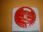 Mile-a-meter Sinclair Gas Mileage Computor 1958 Gas Station Giveaway