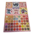 Stitch Eyeshadow Palette 54 Color Makeup Set Matte Shimmer Glitter Cute Cartoon