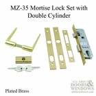 Papaiz Storm Door Lock And Handle Keyed Both Sides Fits 322 323 Mz35 Storm Doors