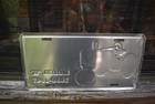 Vintage John Deere Front License Plate  Model H Tractor