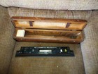 Vtg Starrett No  199 Master Precision Level - Original Wood Case  0005    1 Ft Usa