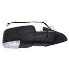 For 13-18 Ram 1500 2500 Power Heated Turn Signal Puddle Light Side Mirrors Pair