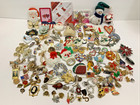 Lot Of 75  Vintage To Now Lapel Pins   Pins For Crafts Repurpose Repair Harvest