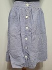 Wwii Women s Spars Us Coast Guard Pt Skirt Uniform Work Gingham 1940s 29  Waist