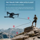 New Rc Drone With 4k Hd Dual Camera Wifi Fpv Foldable Quadcopter W  4 Battery