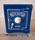 Rare Vintage 80 s U s  Safe Bank Saving Coin Bank Money Box With Box