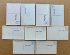 9 Dif  Black Americana Original 1930s-1940s Linen Postcards