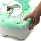 Bear Grean Kids Baby Potty Training Seat Toddler Portable Lovely Toilet Seat Sto