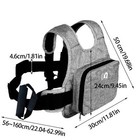 Child Motorcycle Harness Adjustable With Two Handles Breathable Materia   