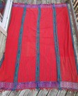 Vtg Handmade Woven Central American Textile Rug Tapestry - 66  X 84 