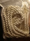 Curtain Tiebacks Ropes  6pcs Decorative Handmade Tie Backs  Ivory White