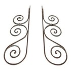 Antique Victorian Iron Gate Window Garden Fence Architectural Salvage  894