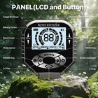 2026 Metal Detector For Adults Lcd Display Waterproof Coil Gold Digger Hunter
