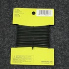 Scunci No-slip Grip Strong Hold Elastics  14pk Black Hair Band Hair Tie