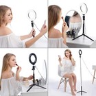 26cm Led Ring Fill Light Studio Photo Video Usb Dimmable Lamp Without Tripod