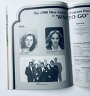 The 1980 Miss America Pageant Magazine Program Cheryl Prewitt Cover