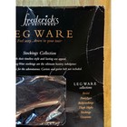 Vintage Fredericks Of Hollywood Leg Ware Stockings Black Large 2 Pack Nos Nip