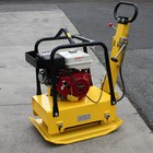 Reversible Plate Compactor Rammer Dirt Soil Asphalt Tamper W 9hp Honda Gx Engine
