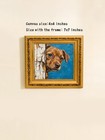 Peeking Puppy Portrait Original Oil Painting Custom From Your Photo