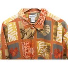 Norm Thompson Silk Hawaiian Shirt Y2k Tropical Camp Aloha Xxl Resort Vacation