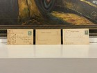 Lot Of 3 - Early 1900s - Antique Rotograph Postcards - Cats Sleeping