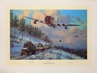 Thunder In The Ardennes By Anthony Saunders Signed By P-47 Thunderbolt Pilots