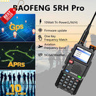 Bf-5rh Pro Gps Aprs 10w Multi Band Ham Radio Long Range Noaa 2 Pack - Us