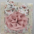 Newborn Baby Girl Anti-scratch Mittens And Headbands - 3 Mittens 3 Headbands New