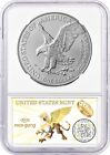 2025  p   1 Silver Eagle First Eagle Privy Ngc Ms69 One Of First 50 000 8th Era