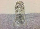 Vintage Federal Horse Head Glass Candy Container
