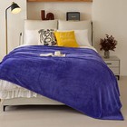 Flannel Fleece Blankets King Size Throw Bed Blanket Soft Lightweight