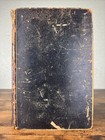 Antique 1830 Holy Bible Pre Civil War Leather Old   New Testament W genealogy