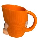 Ringling Bros Barnum Bailey Circus Clown Cup Mug Plastic Bello Nock Orange Hair