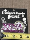 Xena Warrior Princess Embroidered Iron-on Patch     Lucy Lawless Renee O   connor