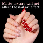 Extra Short Coffin Nail Tips 15 Sizes Options Gel Nails Tips Full Cover Matte Pr