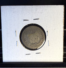 1865 Costa Rica 10 Centimos Silver Coin  K50