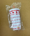 In-n-out Cup With Straw Antenna Topper   New In Original Package Vintage 2000