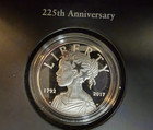 225th American Liberty Silver Medal - 99 9  Silver