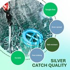 Silver Catch Cast Net Bait Fishing Net Mono Nylon 3 8  -2   Mesh 5-10ft