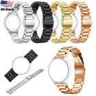 Stainless Steel Strap Band Clasp Metal Watch Bracelet Replacement 18 20 22mm Usa