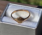 Vintage 10k Baby Ring Size 2  By B a  Ballou   Co  Inc  0 73g 
