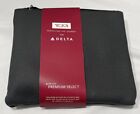 Tumi For Delta 2019 Amenity Kit Small Case Zippered Soft Travel Toiletry Bag