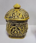 Vintage 1970s Dynasty Series Japan Tea Bag Holder Caddy Covered Vessel Pottery  