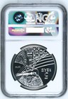 2014 Brazil Silver 75 Reis Ngc Pf-70 Ultra Cameo Beach Volleyball Series I Rio O