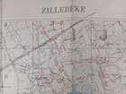 Ww1 Trench Map Entitled  zillebeke   battle Of Passchendaele  Specially Produced
